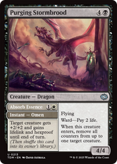 Tempesdrago Expurgador / Purging Stormbrood - Magic: The Gathering - MoxLand